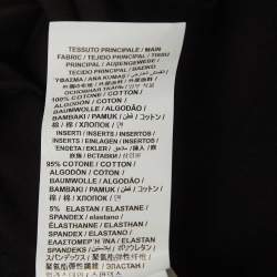 Love Moschino Black Logo Cotton T-Shirt M