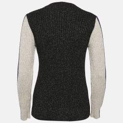 Love Moschino Multicolor Lurex Knit Sweater S