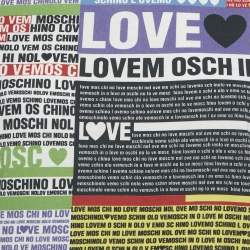 Pre Owned Love Moschino Multicolor All Over Print Jersey T-Shirt S