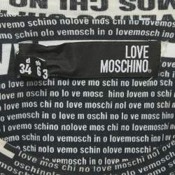 Pre Owned Love Moschino Multicolor All Over Print Jersey T-Shirt S