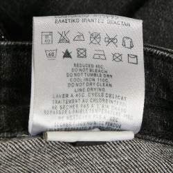 Pre Owned Love Moschino Grey Denim Skinny Jeans S Waist 27"