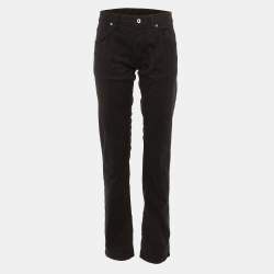 Pre Owned Love Moschino Black Denim Regular Fit Jeans L/Waist 32"