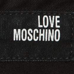 Pre Owned Love Moschino Black Denim Regular Fit Jeans L/Waist 32"
