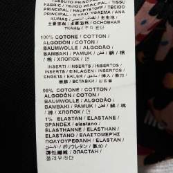 مملوكة مسبقًا جاكيت لوف موسكينو زهري فاتح بنقشة زهور من قطن محبوك مقاس كبير - لارج