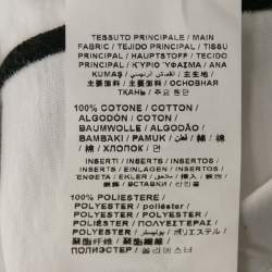 Pre Owned Love Moschino White Let's Fly Print Cotton T-Shirt M