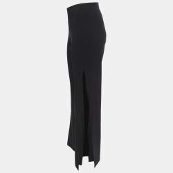 Lovers + Friends Black Georgette Flared Leg Trousers S