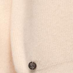 Lucy Nagle Cream Cashmere Oversized Sweater XS