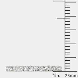 Pre Owned 14K White Gold Natural Diamond Wedding Band (1/3 Ctw) US 7