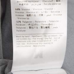 Pre Owned M Missoni Grey Knit Full Sleeve Top L