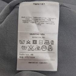 Pre Owned M Missoni Grey Knit Full Sleeve Top L