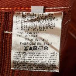 M Missoni Denim Brown Cotton Regular Fit Jeans L/Waist 39"