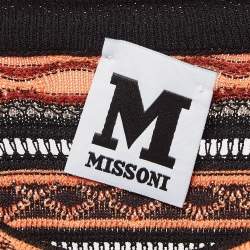 M Missoni Multicolor Patterned Knit Top M