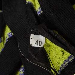 Pre Owned M Missoni Multicolor Patterned Lurex Knit Jumpsuit S