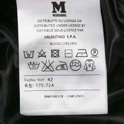 مملوكة مسبقًا تنورة ماكسي إم ميزوني تريكوت بنمط متعدد الألوان مقاس متوسط - ميديوم