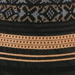 M Missoni Multicolor Patterned Knit Maxi Skirt S