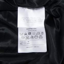 Pre Owned M Missoni Multicolor Patterned Knit Maxi Skirt L