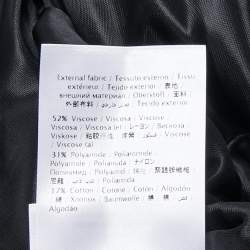 Pre Owned M Missoni Multicolor Patterned Knit Maxi Skirt L