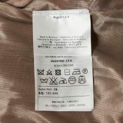 Pre Owned M Missoni Multicolor Patterned Knit Long Skirt S