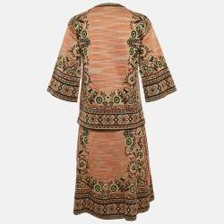 M Missoni Multicolor Patterned Knit Skirt and Top Set M/L