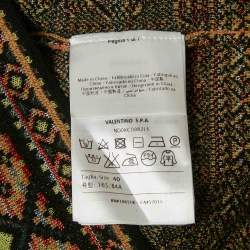 M Missoni Multicolor Patterned Knit Skirt and Top Set M/L