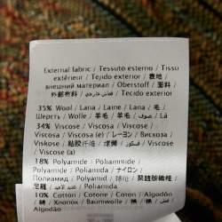 Pre Owned M Missoni Multicolor Patterned Knit Long Sleeve Midi Dress S