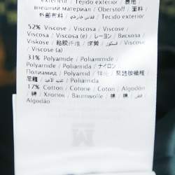 مملوكة مسبقًا M Missoni Green Patterned Knit Maxi Dress S