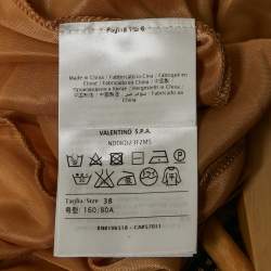 مملوكة مسبقًا M Missoni Multicolor Patterned Knit Sleeveless Midi Dress S