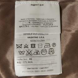 مملوكة مسبقًا M Missoni Multicolor Patterned Knit Maxi Skirt L