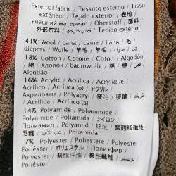 مملوكة مسبقًا M Missoni Beige/Black Patterned Knit Long Sleeve Midi Dress M