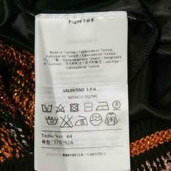 M Missoni Multicolor Patterned Lurex Knit Sleeveless Short Dress M