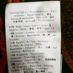 Pre Owned M Missoni Black/Green Patterned Knit Long Sleeve Midi Dress M