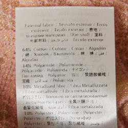 Pre Owned M Missoni Pink Floral Pattern Lurex Knit Cap Sleeve Top M