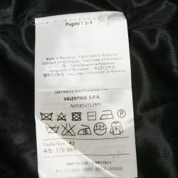 Pre Owned M Missoni Brown Floral Knit Midi Dress M