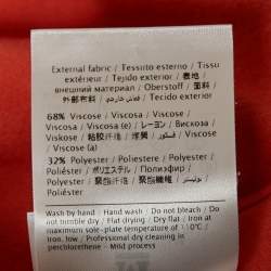 Pre Owned M Missoni Orange Knit Long Sleeve Crewneck Sweatshirt L