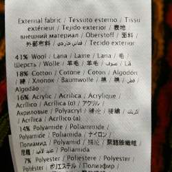 Pre Owned M Missoni Black/Orange Pointelle Knit Long Sleeve Knit Top S