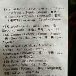 Pre Owned M Missoni Black/Orange Pointelle Knit Long Sleeve Knit Top S