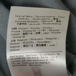 M Missoni Grey Stretch Knit Crewneck Sweatshirt L
