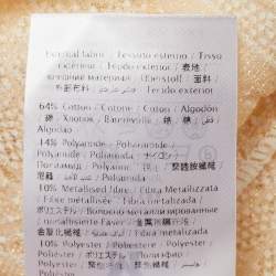 Pre Owned M Missoni White Lurex Knit Sleeveless Short Dress L