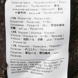 Pre Owned M Missoni Black/Pink Lurex Knit Pleat Detail Sleeveless Top S