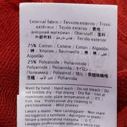 Pre Owned M Missoni Orange Patterned Knit Long Sleeve Sweater Top S