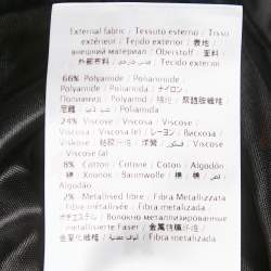 Pre Owned M Missoni Orange/Green Patterned Knit A-Line Mini Dress L