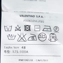 Pre Owned M Missoni Orange/Green Alga and Bubble Pattern Knit Sleeveless Midi Dress L