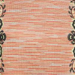 M Missoni Beige/Black Floral Pattern Knit Top M