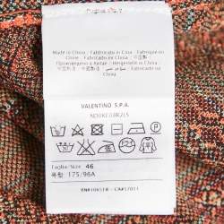 M Missoni Pink Floral Patterned Knit Top L