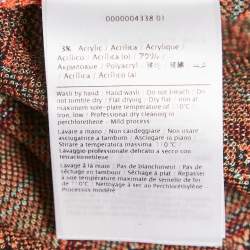M Missoni Pink Floral Patterned Knit Top L