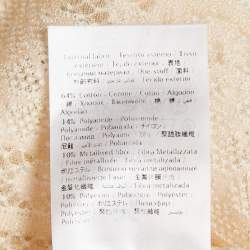 مملوكة مسبقًا M Missoni White Lurex Knit Top L