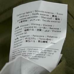 Pre Owned M Missoni Green Stretch Knit Crewneck Top S