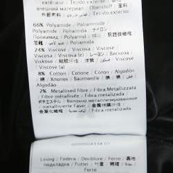 Pre Owned M Missoni Orange/Green Alga and Bubble Knit A-Line Mini Dress M