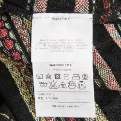 M Missoni Black Patterned Knit Top L