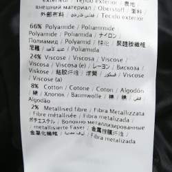 مملوكة مسبقًا تنورة ماكسي تريكو لوريكس نمط زهري/أسود إم ميزوني مقاس صغير